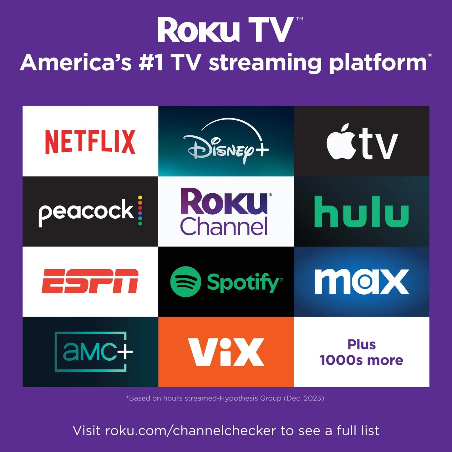 Hisense 40-Inch Class H4 Series FHD Roku Smart TV (40H4030F1) - 1080P Full HD LCD Screen, LED TV, DTS TruSurround Sound, Motion Rate 120, Gaming Mode