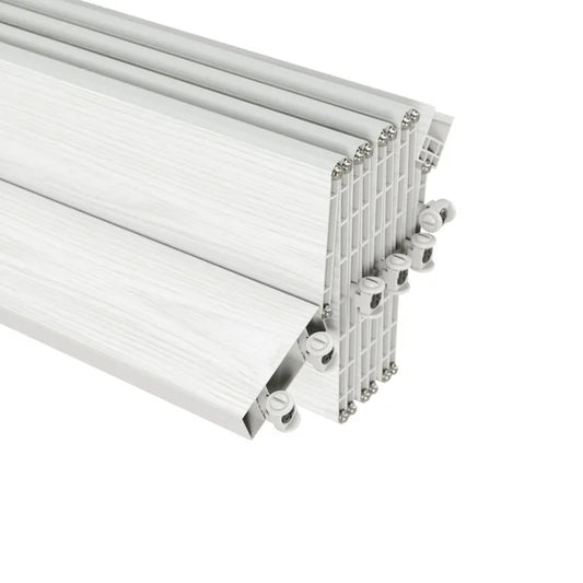 Techni Home Loft Series Premium Double Walled Foldable Accordion Door, 32"W x 80"H x 1.2"T, White RTA-LF32FD-WHT