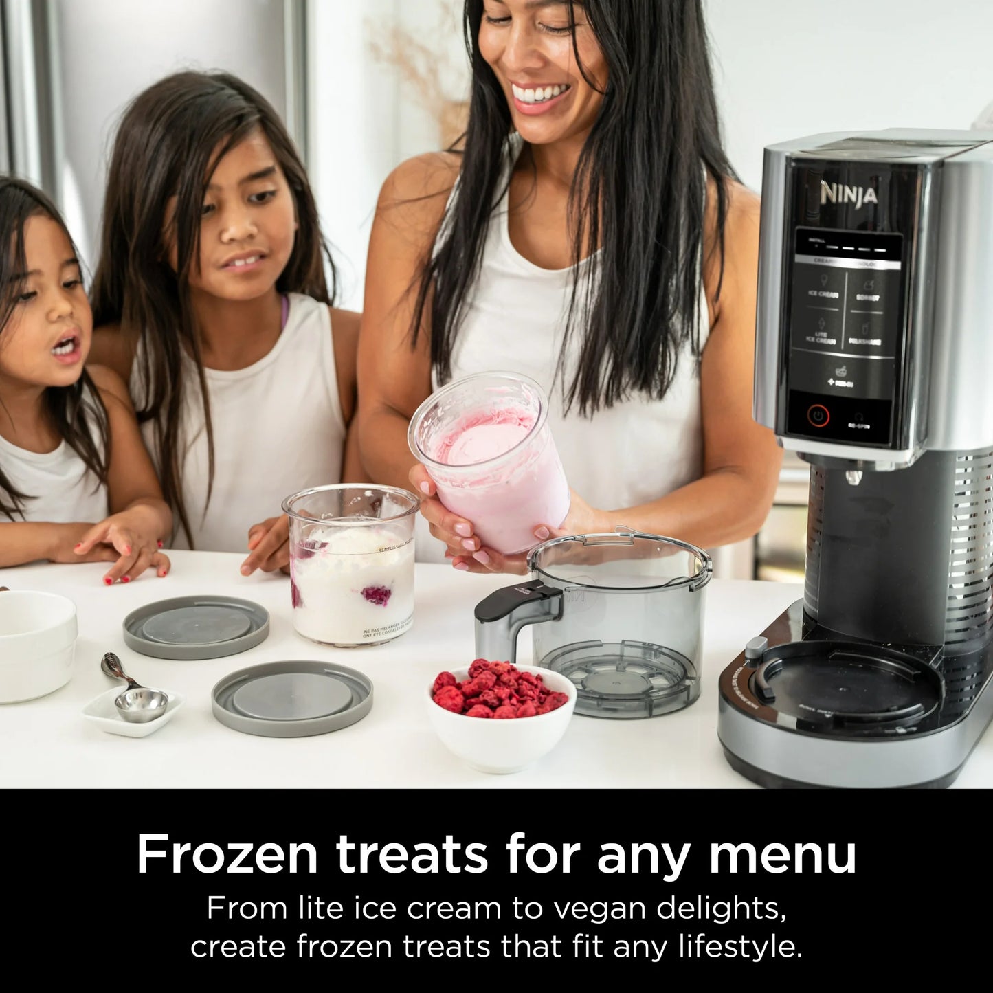 Ninja™ CREAMi™ Ice Cream Maker, 5 One-Touch Programs, with 2 Pints Included