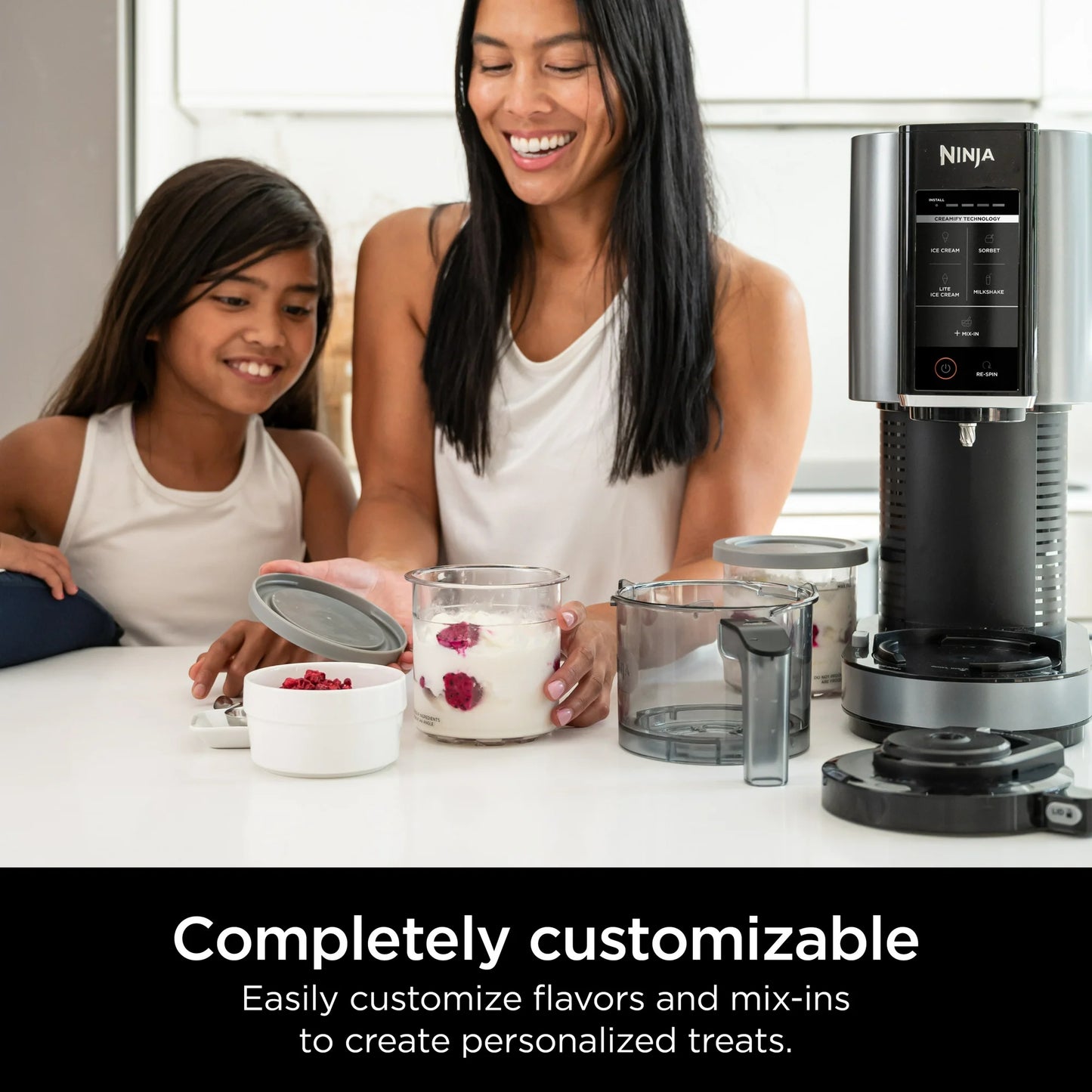 Ninja™ CREAMi™ Ice Cream Maker, 5 One-Touch Programs, with 2 Pints Included