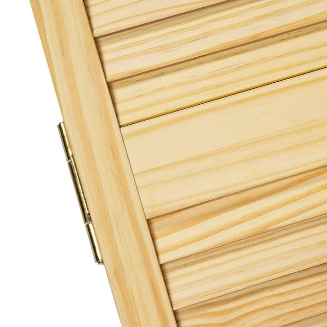 Kimberly Bay Louvered Wood Primed Bi-Fold Door