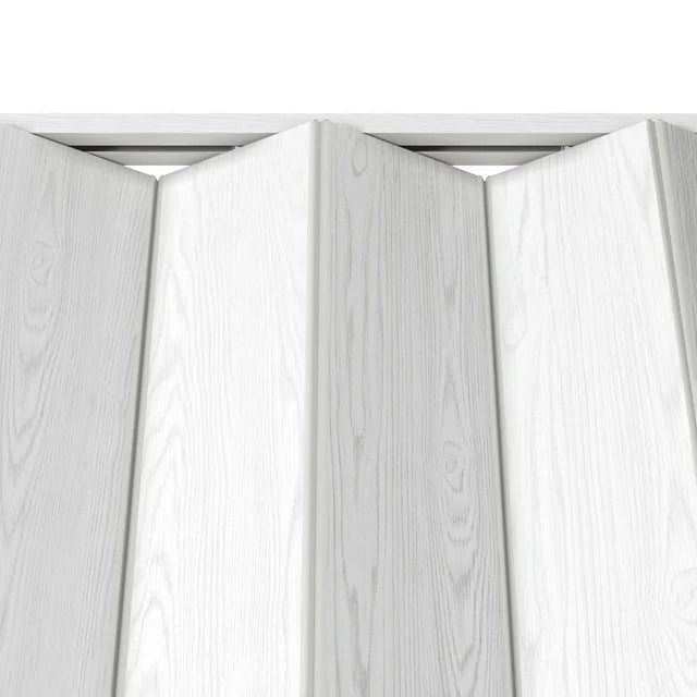 Techni Home Loft Series Premium Double Walled Foldable Accordion Door, 32"W x 80"H x 1.2"T, White RTA-LF32FD-WHT