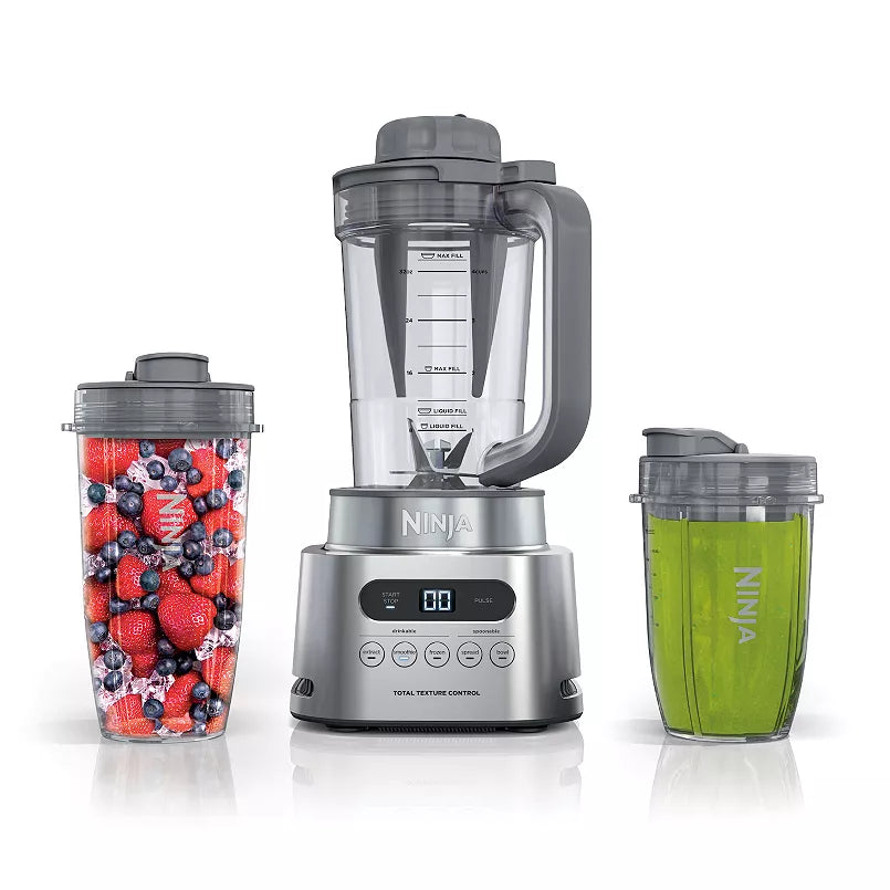 Ninja Twisti, High-Speed Blender Duo 3 Preset Auto-iQ Programs, 34 oz